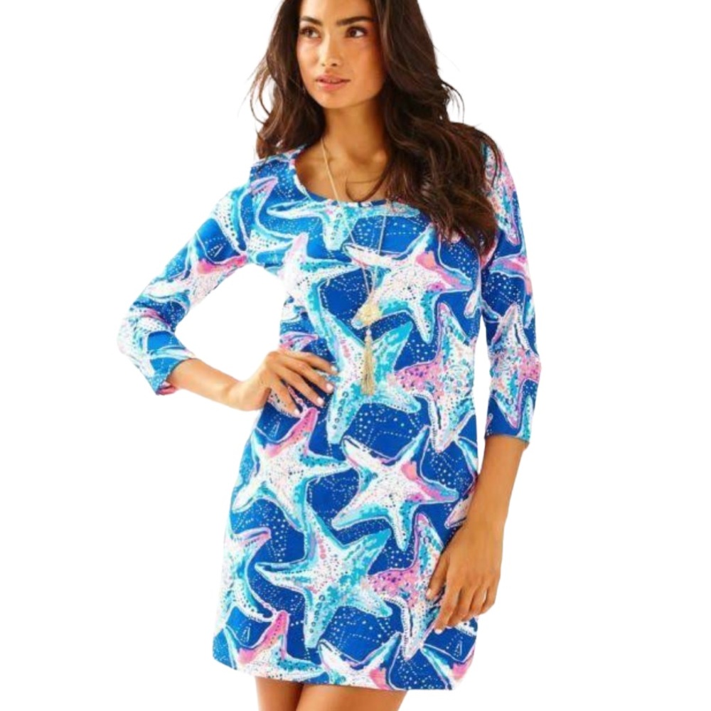 LILLY PULITZER Beacon Starfish Dress Size Small